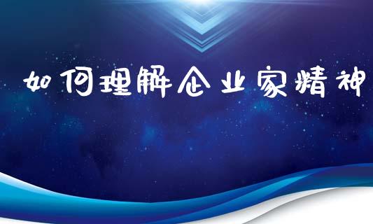 如何理解企业家精神_https://www.lansai.wang_期货资讯_第1张