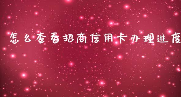 怎么查看招商信用卡办理进度_https://www.lansai.wang_恒生指数_第1张