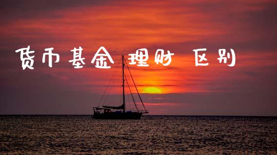 货币基金 理财 区别_https://www.lansai.wang_基金理财_第1张