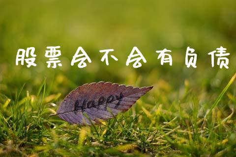 股票会不会有负债_https://www.lansai.wang_期货资讯_第1张