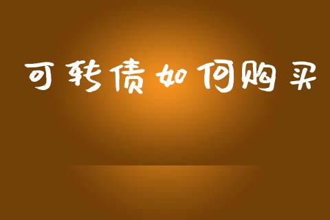 可转债如何购买_https://www.lansai.wang_股指期货_第1张