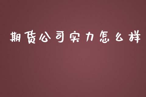 期货公司实力怎么样_https://www.lansai.wang_期货学院_第1张