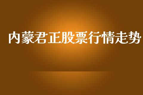 内蒙君正股票行情走势_https://www.lansai.wang_股票知识_第1张