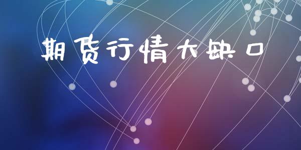 期货行情大缺口_https://www.lansai.wang_期货行情_第1张
