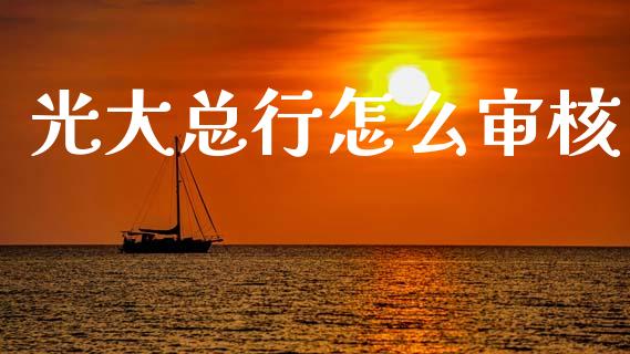 光大总行怎么审核_https://www.lansai.wang_期货直播_第1张