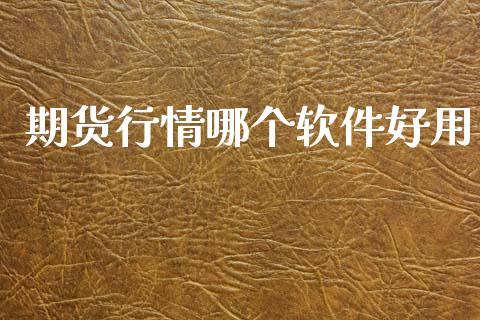 期货行情哪个软件好用_https://www.lansai.wang_期货资讯_第1张