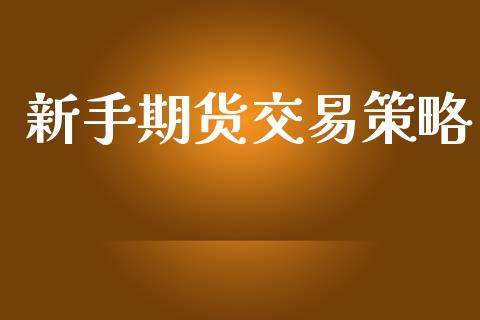 新手期货交易策略_https://www.lansai.wang_股指期货_第1张