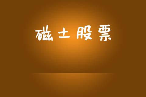 磁土股票_https://www.lansai.wang_期货行情_第1张