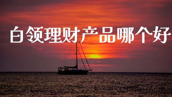 白领理财产品哪个好_https://www.lansai.wang_期货直播_第1张