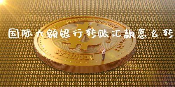 国际大额银行转账汇款怎么转_https://www.lansai.wang_期货学院_第1张