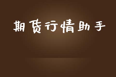 期货行情助手_https://www.lansai.wang_期货品种_第1张