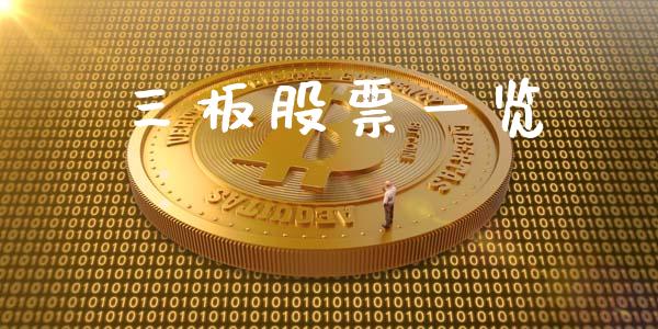 三板股票一览_https://www.lansai.wang_期货资讯_第1张