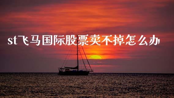 st飞马国际股票卖不掉怎么办_https://www.lansai.wang_期货行情_第1张