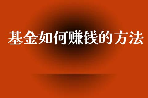 基金如何赚钱的方法_https://www.lansai.wang_未分类_第1张