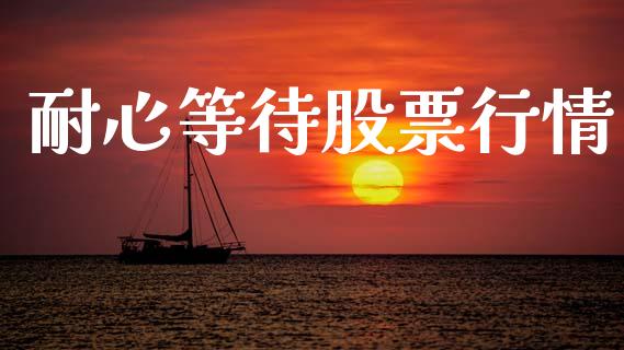 耐心等待股票行情_https://www.lansai.wang_股票知识_第1张