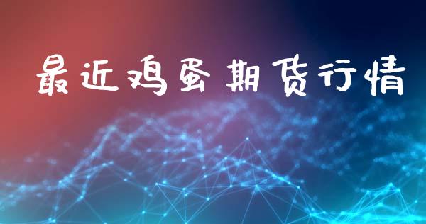 最近鸡蛋期货行情_https://www.lansai.wang_恒生指数_第1张