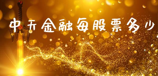 中天金融每股票多少_https://www.lansai.wang_期货资讯_第1张