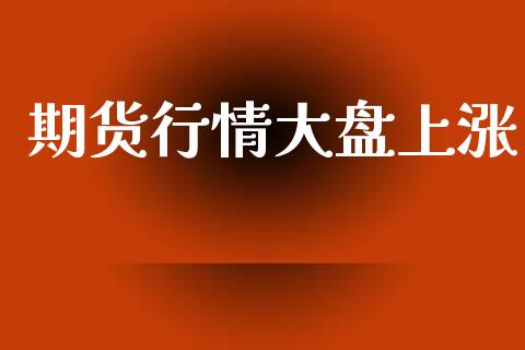 期货行情大盘上涨_https://www.lansai.wang_期货行情_第1张