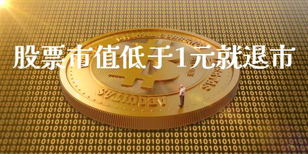 股票市值低于1元就退市_https://www.lansai.wang_期货行情_第1张