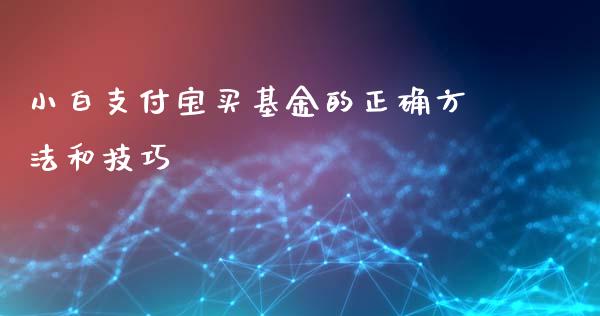 小白支付宝买基金的正确方法和技巧_https://www.lansai.wang_基金理财_第1张