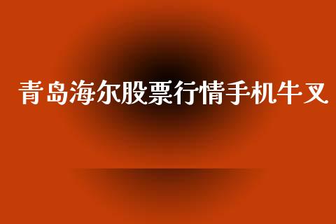 青岛海尔股票行情手机牛叉_https://www.lansai.wang_股票问答_第1张