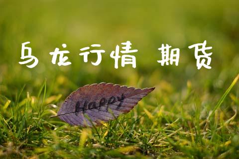 乌龙行情 期货_https://www.lansai.wang_期货品种_第1张
