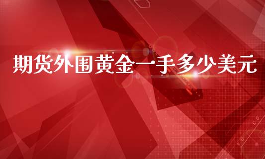 期货外围黄金一手多少美元_https://www.lansai.wang_期货行情_第1张