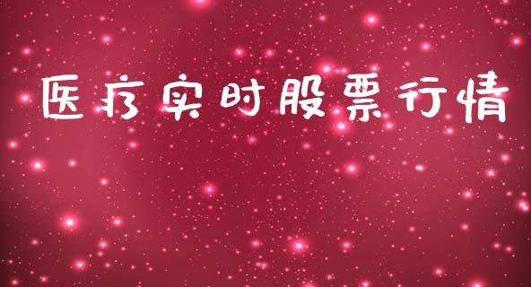 医疗实时股票行情_https://www.lansai.wang_股票知识_第1张