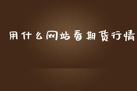 用什么网站看期货行情_https://www.lansai.wang_期货资讯_第1张