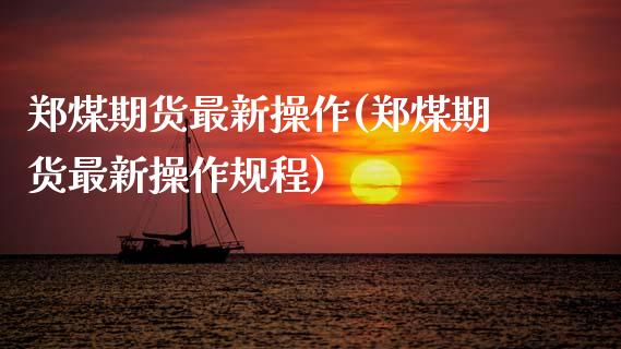 郑煤期货最新操作(郑煤期货最新操作规程)_https://www.lansai.wang_恒生指数_第1张