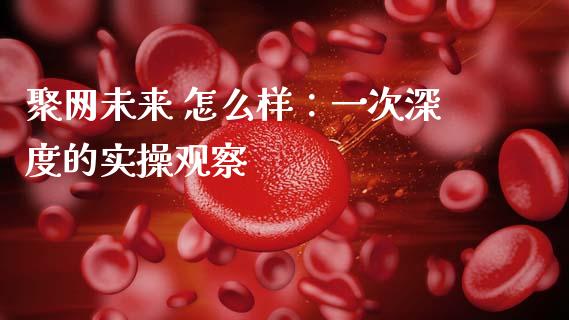 聚网未来 怎么样：一次深度的实操观察_https://www.lansai.wang_股票问答_第1张