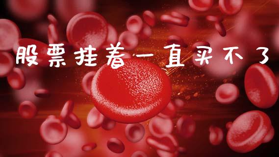 股票挂着一直买不了_https://www.lansai.wang_期货资讯_第1张