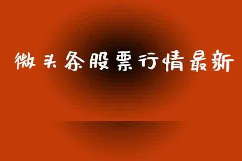 微头条股票行情最新_https://www.lansai.wang_股票知识_第1张