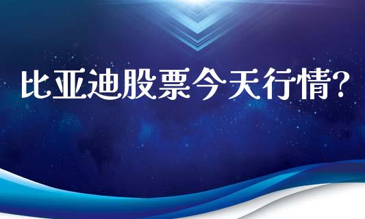 比亚迪股票今天行情?_https://www.lansai.wang_股票知识_第1张