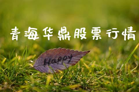 青海华鼎股票行情_https://www.lansai.wang_股票知识_第1张