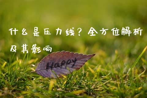 什么是压力线？全方位解析及其影响_https://www.lansai.wang_期货行情_第1张