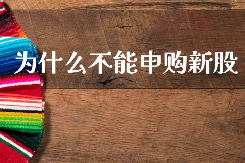 为什么不能申购新股_https://www.lansai.wang_恒生指数_第1张