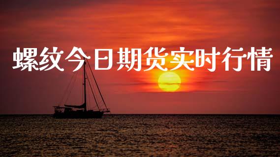 螺纹今日期货实时行情_https://www.lansai.wang_股指期货_第1张