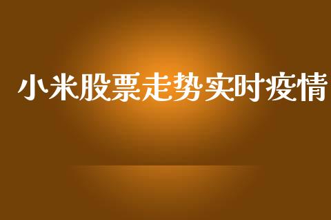 小米股票走势实时疫情_https://www.lansai.wang_股票问答_第1张