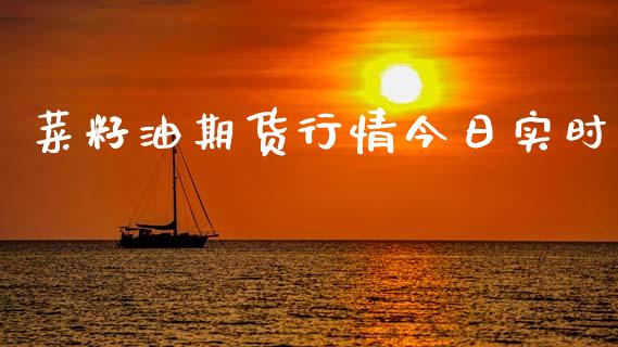 菜籽油期货行情今日实时_https://www.lansai.wang_股指期货_第1张