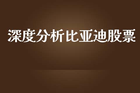 深度分析比亚迪股票_https://www.lansai.wang_股票问答_第1张