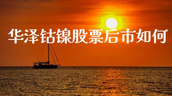 华泽钴镍股票后市如何_https://www.lansai.wang_股票知识_第1张