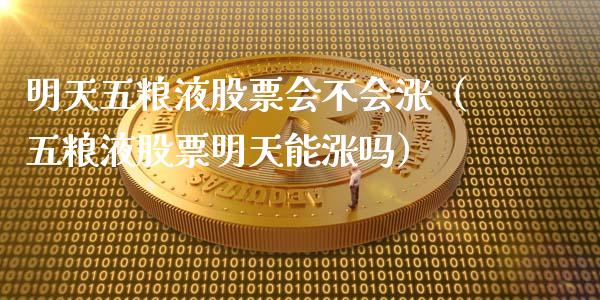 明天五粮液股票会不会涨（五粮液股票明天能涨吗）_https://www.lansai.wang_股票问答_第1张