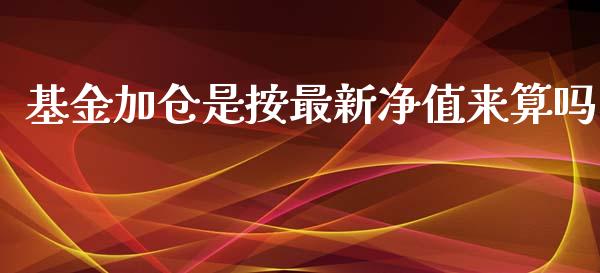 基金加仓是按最新净值来算吗_https://www.lansai.wang_基金理财_第1张