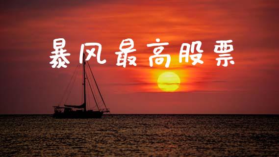 暴风最高股票_https://www.lansai.wang_期货资讯_第1张