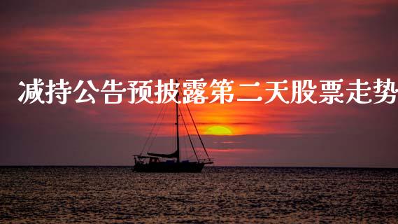 减持公告预披露第二天股票走势_https://www.lansai.wang_恒生指数_第1张