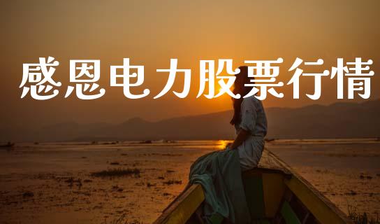 感恩电力股票行情_https://www.lansai.wang_股票知识_第1张