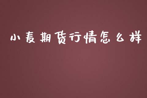 小麦期货行情怎么样_https://www.lansai.wang_期货行情_第1张