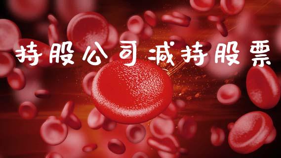 持股公司减持股票_https://www.lansai.wang_期货行情_第1张