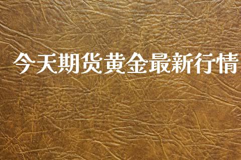 今天期货黄金最新行情_https://www.lansai.wang_期货资讯_第1张